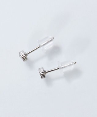 Phoebe 【金属アレルギー対応】プチシャイニングピアス　シルバー/サージカルステンレス シルバー