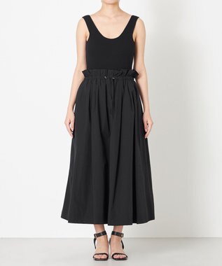 NAVE 【Nave・洗える/ストレッチ素材】ボディスーツ タンクトップ ブラック系