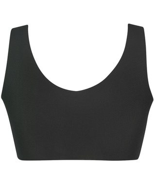 WACOAL 【GOCOCi ゴコチ】 ノンワイヤーブラ ベタつきにくく乾きやすい 通気性がよい 立体的なバストシルエット ブラトップ ハーフトップ レディース CGG571 /ワコール ブラック