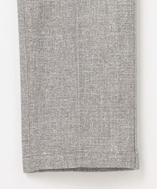 JOSEPH ABBOUD 【ストレッチ/ウエストも伸びる】ウールライクフランネルジャージーパンツ ライトグレー系