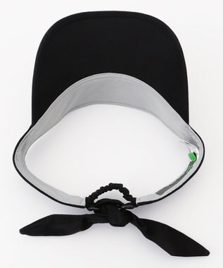 PW CIRCULUS 【NEW!】【WOMEN】リボンサンバイザー ブラック系