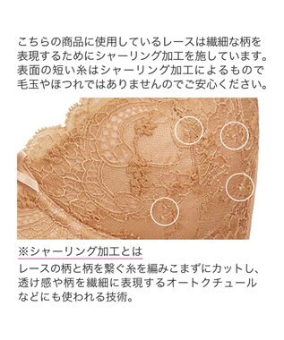 BRADELIS New York 【BRADELIS New York / 育乳ブラ・STEP1 集める】 ジャスミンブラ しっかりバストを集めてナチュラルなシルエットを作る補整ブラ CA115111 ナチュラル