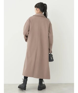 earth music&ecology チェスターコート（無地） Mocha