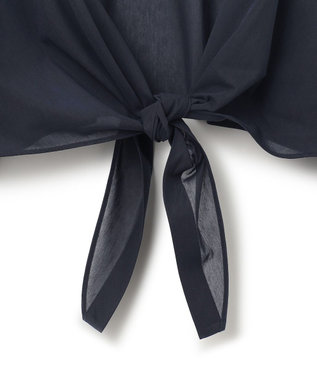 ICB 【洗える・接触冷感・UVケア】３WAYセットブラウス ネイビー系