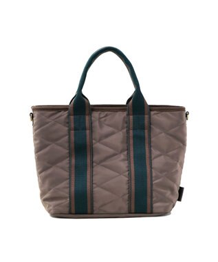 FOLNA RD ダイヤキルティング 2WAYトートバッグ ブラック