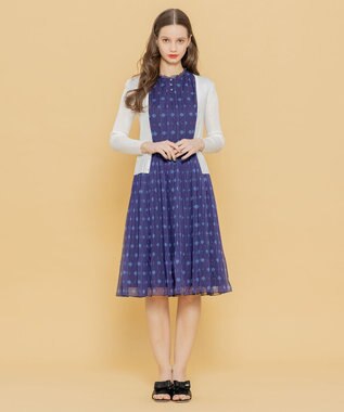 TOCCA 【LIBERTY社オリジナルプリント柄】【洗える】UNDER THE SEA ドレス ネイビー系5