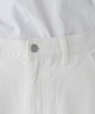 WEGO 【ユニセックス着用ITEM】ルーズペインターパンツ ホワイト