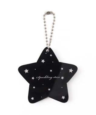 WEGO 【痛バ＆推し活グッズ】スターIDフォトケースキーホルダー ブラック