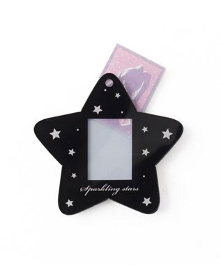 WEGO 【痛バ＆推し活グッズ】スターIDフォトケースキーホルダー ブラック