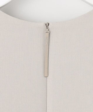 自由区 【XSサイズ～/洗える】ライトダブルクロス ワンピース サンドベージュ