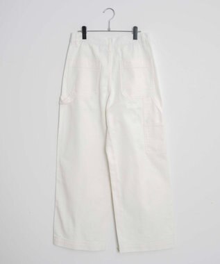 WEGO 【ユニセックス着用ITEM】ルーズペインターパンツ ホワイト