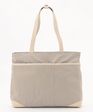 Y'SACCS アシメファスナーポケットトート ベージュ