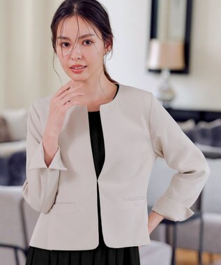 Tiaclasse 【新色追加・洗える】タックポケットジャレロ ベージュ