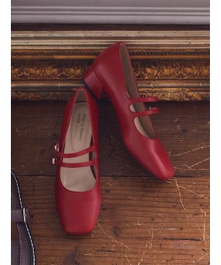 earth music&ecology ＯＲｉｅｎｔａｌ　ＴＲａｆｆｉｃ　ストラップパンプス Red