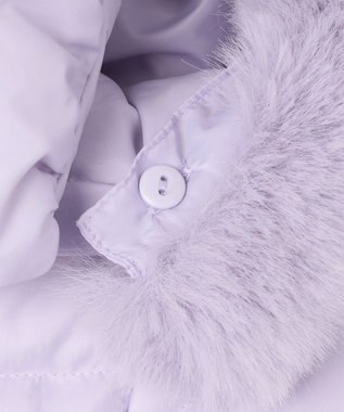 組曲 KIDS 【110-140cm】ロングダウンコート ラベンダー系