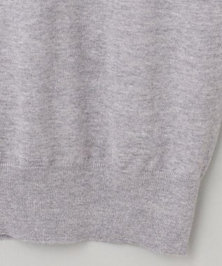 GOTAIRIKU 【家庭洗濯可能】イタリア糸 ハイゲージ タートルニット グレー系