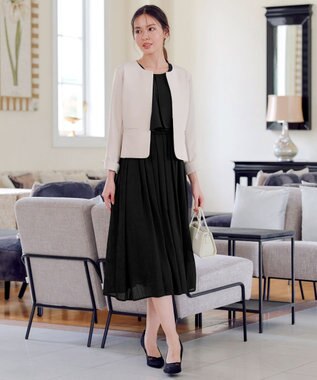 Tiaclasse 【新色追加・洗える】タックポケットジャレロ ベージュ