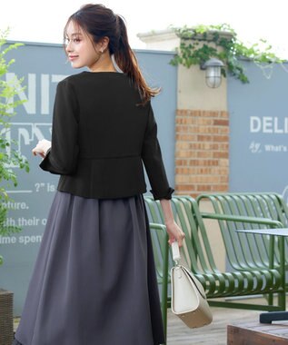 Tiaclasse 【新色追加・洗える】タックポケットジャレロ ブラック