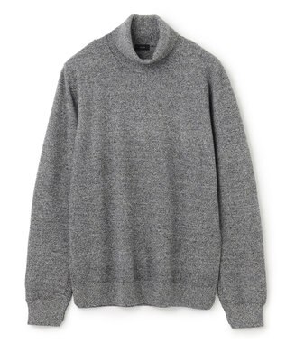 JOSEPH HOMME ピュアカシミヤ　タートルネックニット ライトグレー系