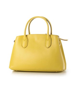 UNBILLION perche ゴートユーティリティヒネリかぶせトートS イエロー