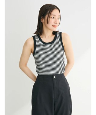 Green Parks ・ＳＵＧＡＲ　ＳＰＯＯＮリブタンクトップ（パット付） Border