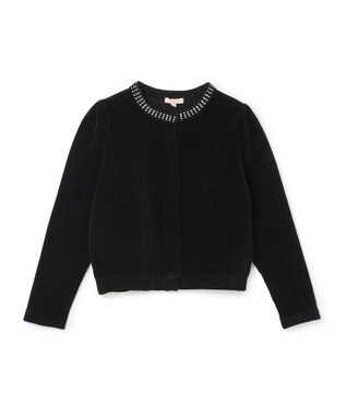 TOCCA MIDNIGHT VELVET ニットジャケット ブラック系