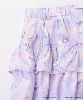 ANY KIDS 【サンリオキャラクターズ×any FAM】フリルショートパンツ ラベンダー×クロミ
