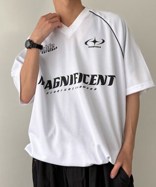 WEGO パイピングサッカーT（SS） ホワイトその他