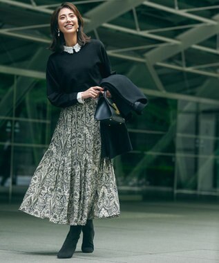 23区 DEMELLIER MIDI MONTREAL ショルダー バッグ ブラック系