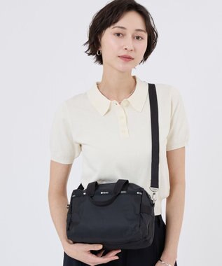 LeSportsac SMALL UPTOWN SATCHEL/ブラックC