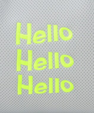 Green Parks ロープハンドルメッシュトートバッグミニ Gray