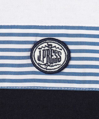 J.PRESS KIDS 【110-130cm】40/2 天竺ブロッキング Ｔシャツ レッド系