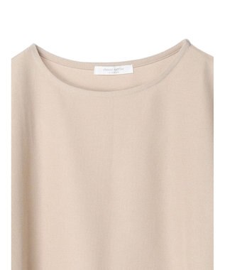 Green Parks マジョリカドッキング７分袖プルオーバー Light Beige