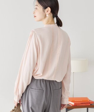 AMERICAN HOLIC サラックールタックブラウス Pink