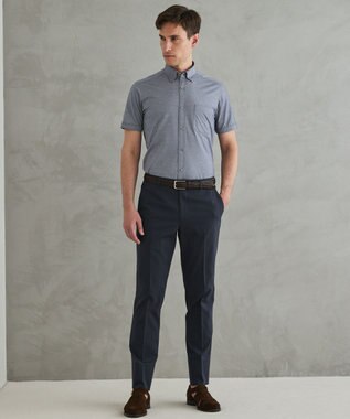 GOTAIRIKU 26年新作【吸汗速乾/接触冷感】ノードシールド BIZシャツ_スナップダウン ネイビー系8