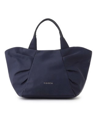 TOCCA 【八木アリサさん着用】RIBBON KNOT NYLONBAG ナイロントートバッグ ネイビー系