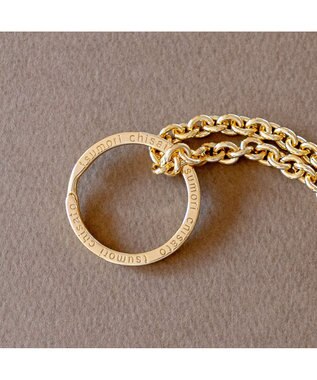 tsumori chisato CARRY キーホルダー バッグチャーム 【可愛い猫モチーフ】 ゴールド