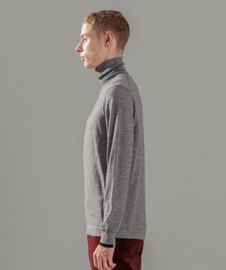 JOSEPH HOMME ウォッシャブルメリノ　タートルネックニット ライトグレー系