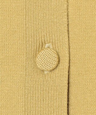 組曲 L 【前後着用可 / 加藤ローサさん着用】スムースストレッチタートル ニット イエロー系