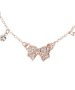 Maison de FLEUR リボンパールブレスレット Pink Gold