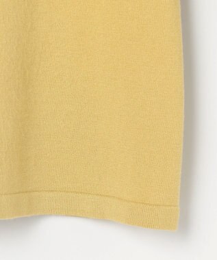 組曲 L 【前後着用可 / 加藤ローサさん着用】スムースストレッチタートル ニット イエロー系