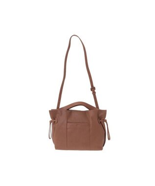 genten ソーロフィーネ 2WAYショルダーバッグ キャメル