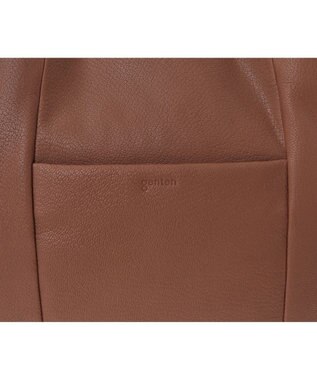 genten ソーロフィーネ 2WAYショルダーバッグ キャメル