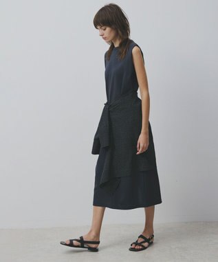 uncrave ダブルフェイスジャージー ワンピース