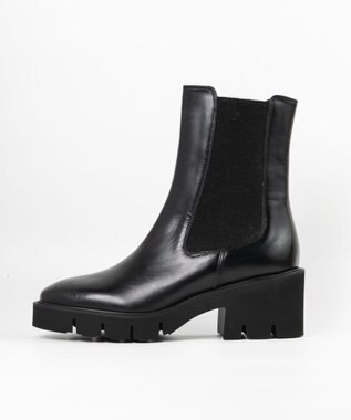 BONTRE 【LucaGrossi/ルカグロッシ】厚底サイドゴアブーツ/H616T-UA ブラック