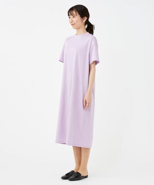 KASHIYAMA 【抗菌消臭】クレンゼ Teeシャツドレス ラベンダー