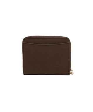 LANVIN en Bleu リュクサンブール 財布機能付きカードケース 濃茶