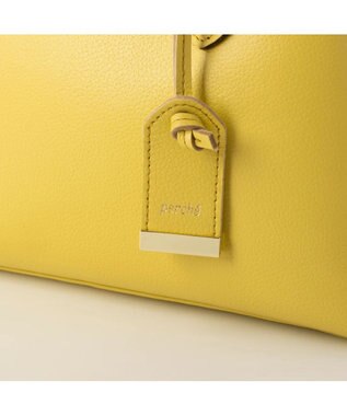 UNBILLION perche ゴートユーティリティヒネリかぶせトートS イエロー