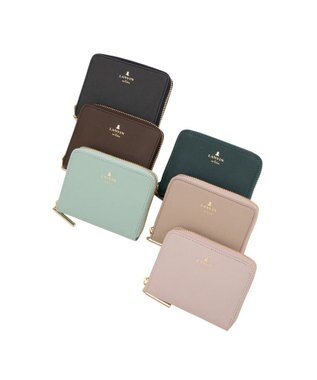 LANVIN en Bleu リュクサンブール 財布機能付きカードケース 濃茶