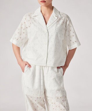 Paul Smith アイレットレース 半袖 シャツ